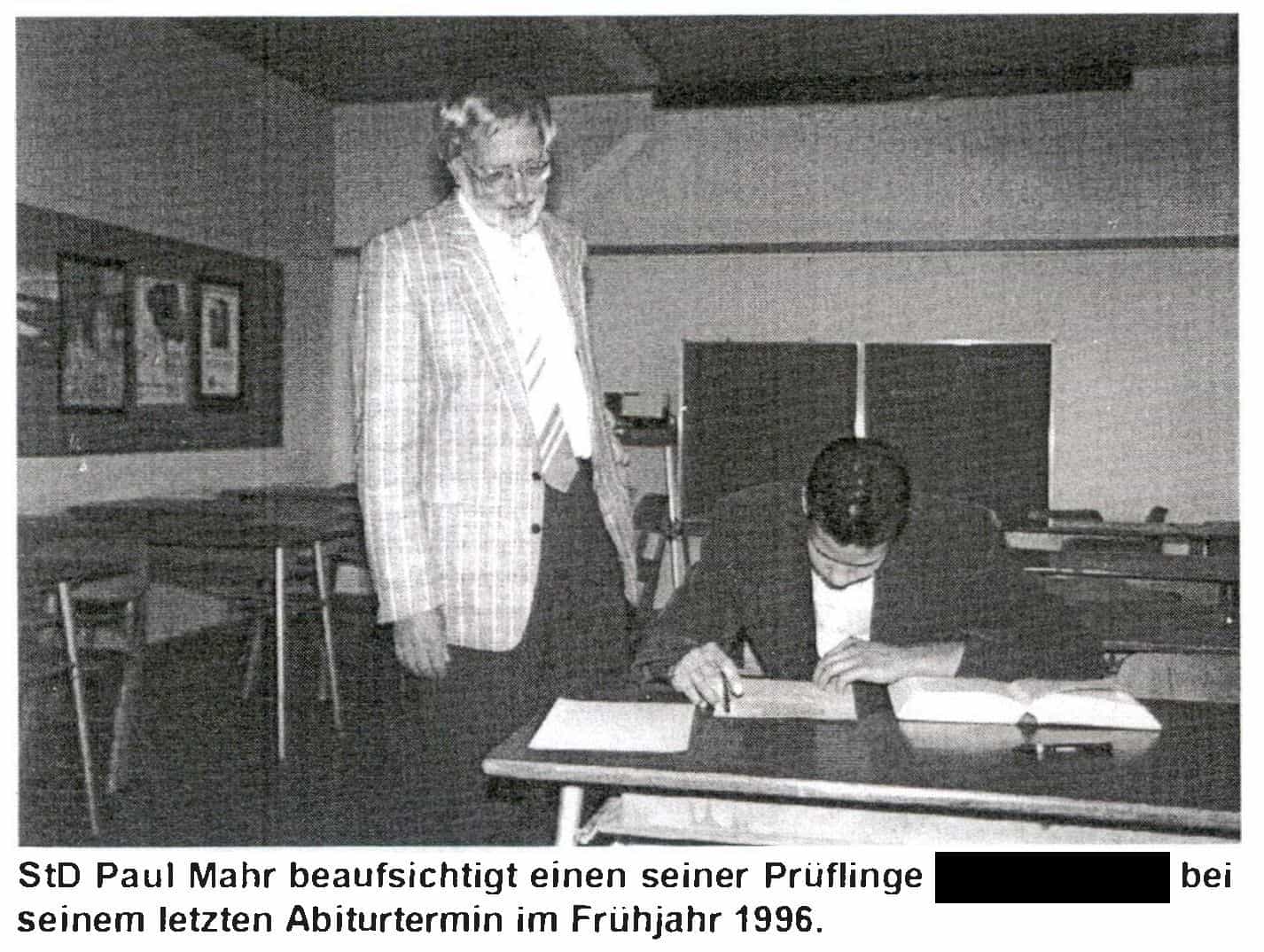 Paul Mahr Verabschiedung 1996 3