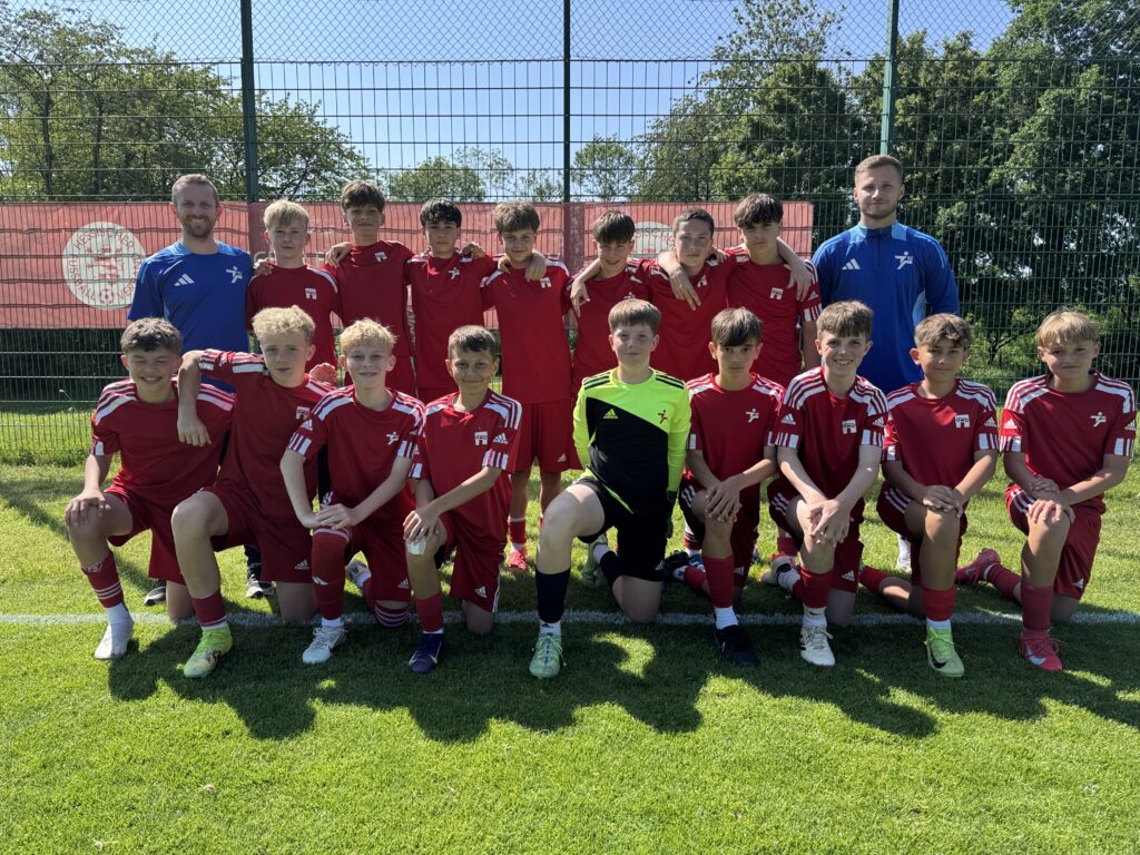 Hessisches Landesfinale Fußball der U15: RMS-Team bleibt leider hinter den Erwartungen zurück 1 Landesfinale Gruenberg 2025 Fussball WKIII