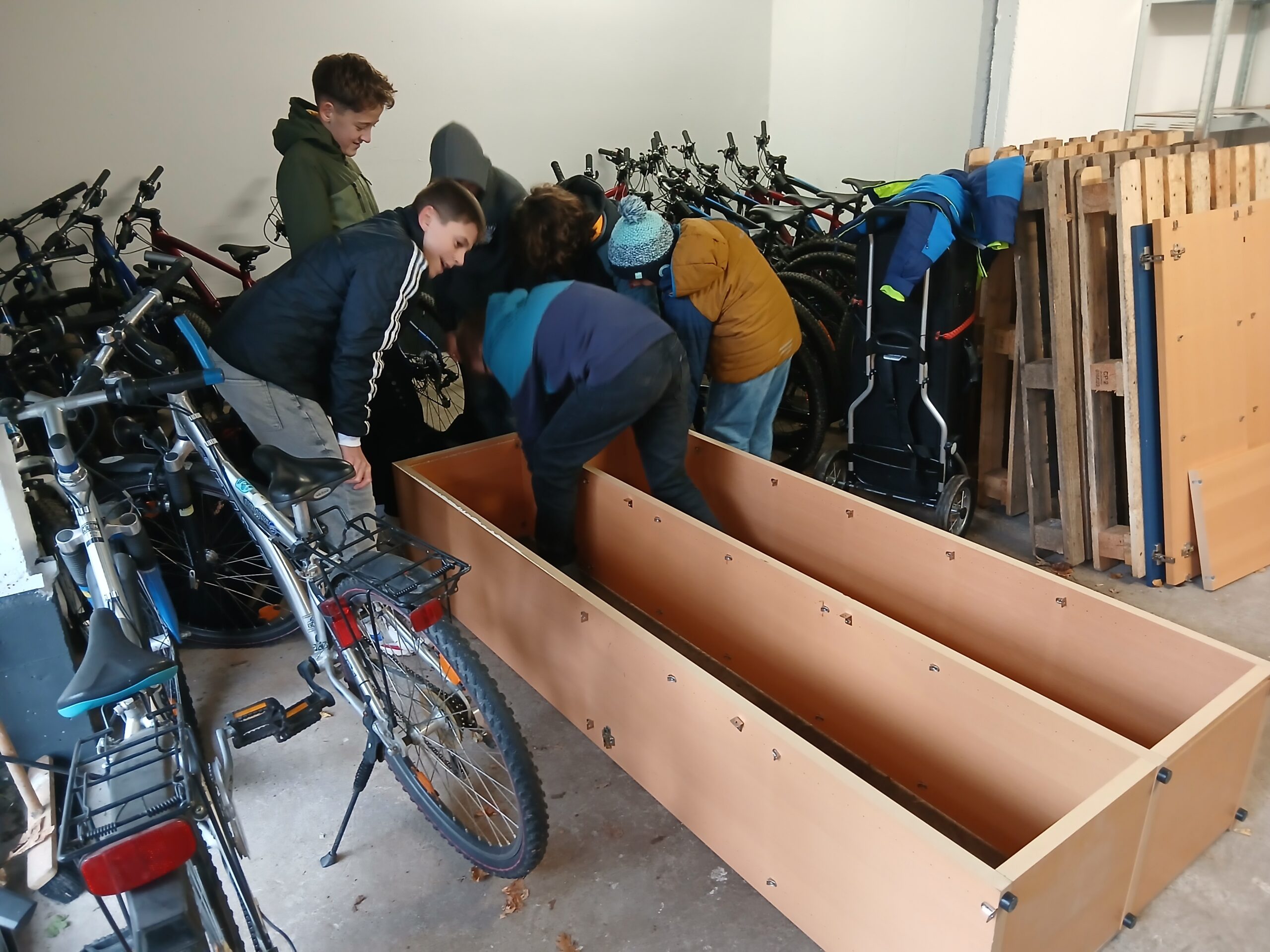 Fahrradgarage Regal4 scaled