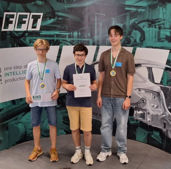 Zwei erste Plätze beim Robot Masters Cup 2026 der FFT 3 DomRobs 1 Platz