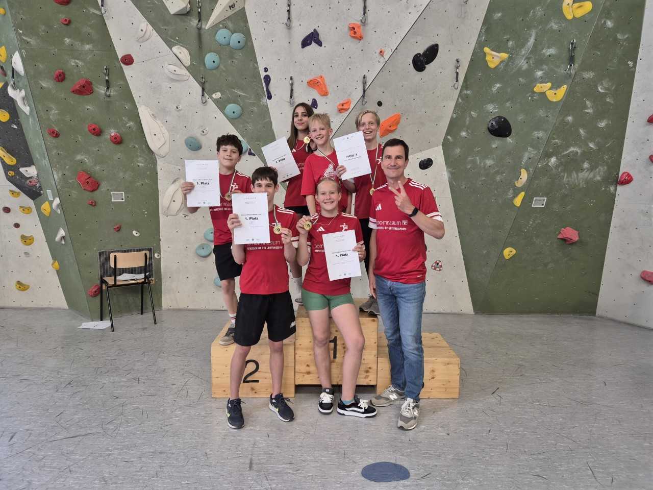 JtfO Landesfinale Klettern
