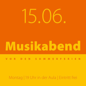 Plakat MusikabendSommer aktuell